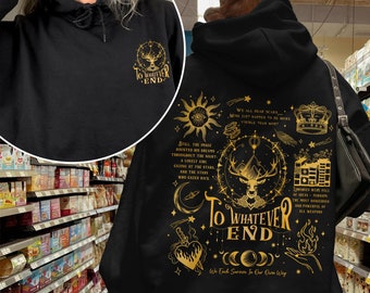 To Whatever End Shirt Design, Throne Of Glass Fan Png Instant Download, Terrasen Digital Download, Kings Flame The Thirteen,Book Lover Gift