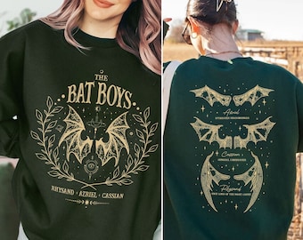 The Bat Boys PNG, Acotar Bookish Shirt Designs, The Night Court Illyrians, A Court of Thorns and Roses Rhysand Cassian Azriel PNG