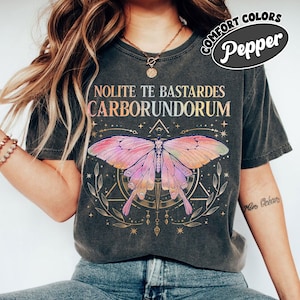 Nolite Te Bastardes Carborundorum Instant Download, Butterfly Feminist PNG, Don't Let The Bastards Grind You Down, Gift for Women