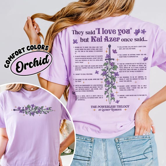 Kai Azer I Love You In Powerless PNG Digital Download, Kai Azer PNG Clipart, Kai And Paedyn Instant Download,  Powerless Shirt Designs