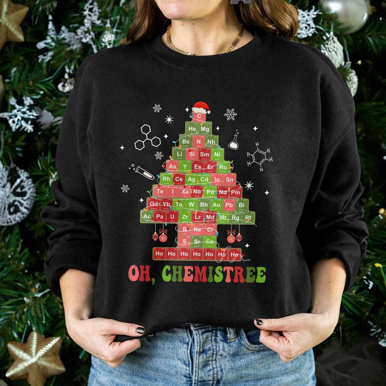 Teacher Christmas Png Download, Oh Chemistree Christmas Instant