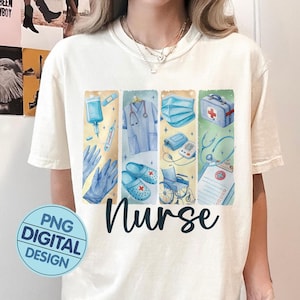 Nurse Life PNG Download Digital, Nurse Sublimation Design Png, Enfermagem Download Instantâneo, Camisa de Enfermeira PNG, Camisa de Educação de Enfermeira