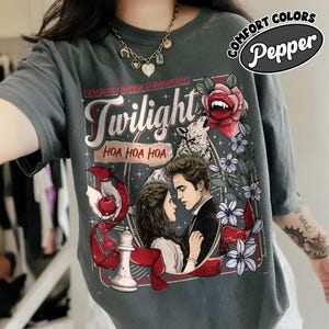 Twilight Inspired HOA HOA HOA Shirt Design, Hoa Hoa Hoa Season Instant Download, Forks Washington, Book Lover Gift
