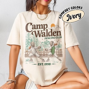 Camp Walden Fencing Club PNG Digital Download, Summer Camp Shirt Designs, 90s Movie Shirt, Hallie Annie Parker Shirt