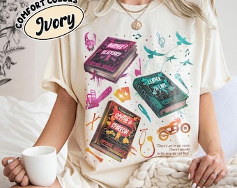 Butcher Blackbird Book Series PNG Digital Download, Scythe Sparrow Brynne Weaver Inspired Apparel, Smut Shirt Gift, Dark Romance Shirt