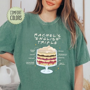 Friends English Trifle PNG Digital Download, Rachel&#39;s Trifle PNG, Friends Thanksgiving Shirt Designs, TV Friends, Thanksgiving Tee