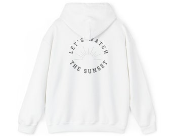 Let's Watch The Sunset Unisex Hoodie - multi-color