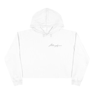 Good Living Crop Hoodie zdjęcie 5