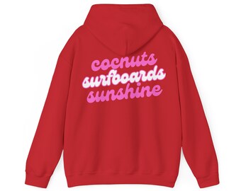 Coconuts Surfboards Sunshine Unisex Hoodie - multi-color