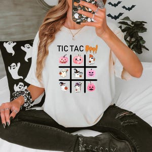 Retro halloween shirt boho halloween tee ghost halloween shirt pumpkin halloween t-shirt funny halloween tee halloween shirts for women