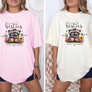custom bestie shirt custom bestie gift custom bestie tee personalized gift for friend shirt for best friend gift for her personalized tee