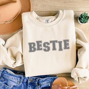 bestie sweater bestie sweatshirt bestie hoodie best friend sweater best friend gift for best friend bestie tee