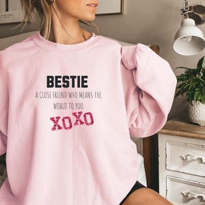 bestie sweater bestie sweatshirt bestie hoodie best friend sweater best friend gift for best friend bestie tee best friend hoodie matching