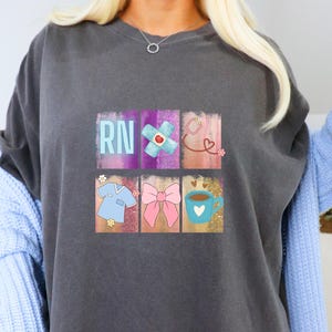 Registered Nurse Shirt for Women, RN TShirt for Registered Nurse, Nursing T-Shirt for Nurse, Gift for Registered Nurse, RN Graduation Gift