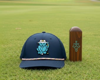Icy Bear Logo Rope Snapback Golf Hat