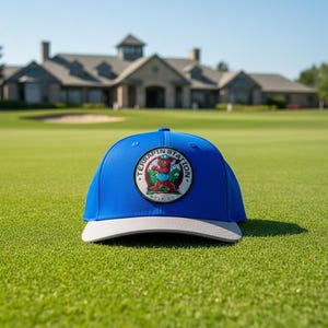Strolling Bear Logo Golf Hat - Performance Snapback Bild 3