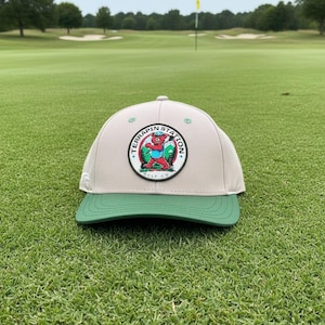 Strolling Bear Logo Golf Hat - Performance Snapback