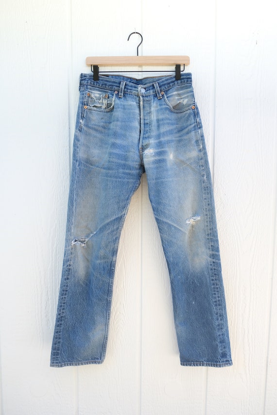 Vintage 1996 Levi 501, Vintage Levi's Jeans, 90's… - image 3