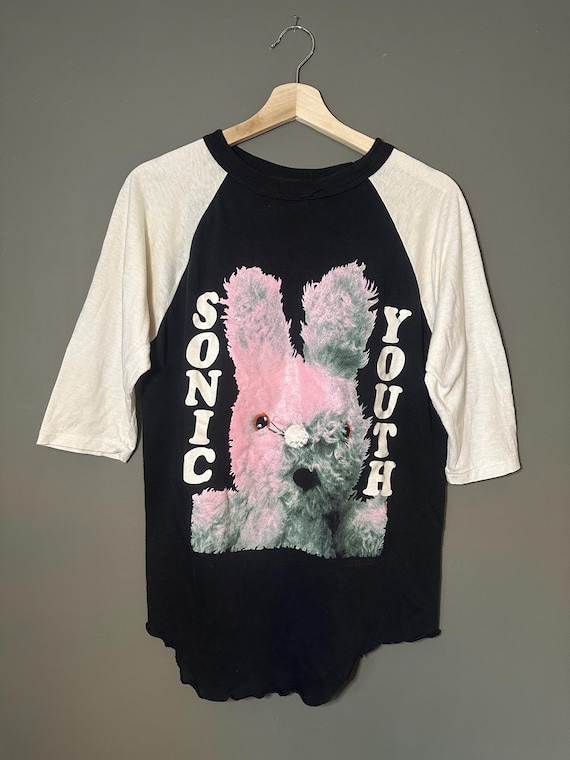 RARE Vintage 1992 SONIC YOUTH Gracias Tshirt, Art by Mike