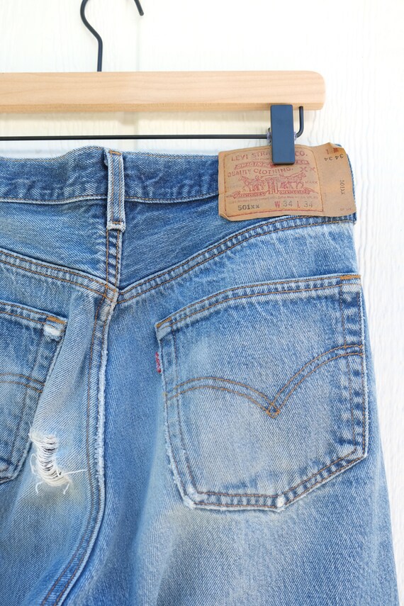 Vintage 1996 Levi 501, Vintage Levi's Jeans, 90's… - image 7
