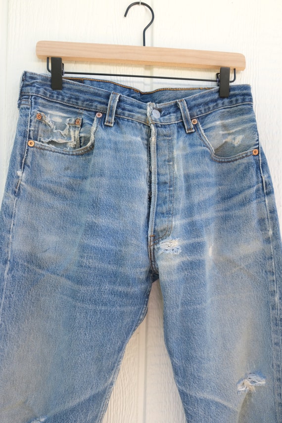Vintage 1996 Levi 501, Vintage Levi's Jeans, 90's… - image 4