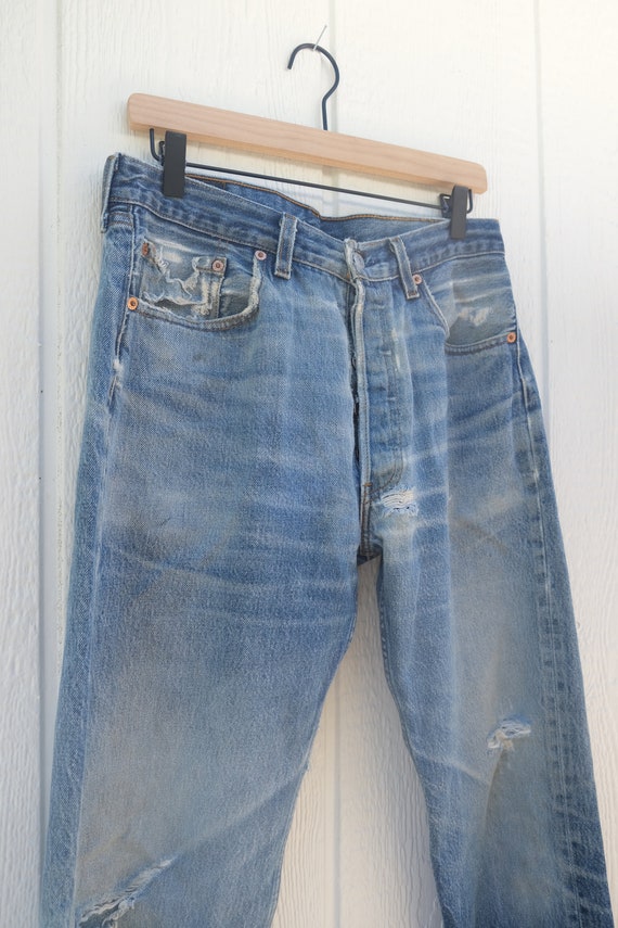 Vintage 1996 Levi 501, Vintage Levi's Jeans, 90's… - image 5