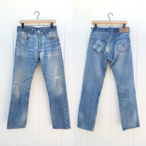 Vintage 1996 Levi 501, Vintage Levi's Jeans, 90's… - image 1