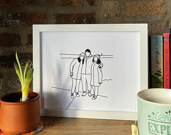 Dibujo lineal personalizado