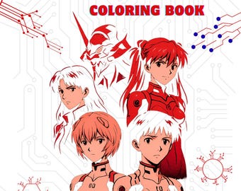 Kolorowanka Neon Genesis Evangelion