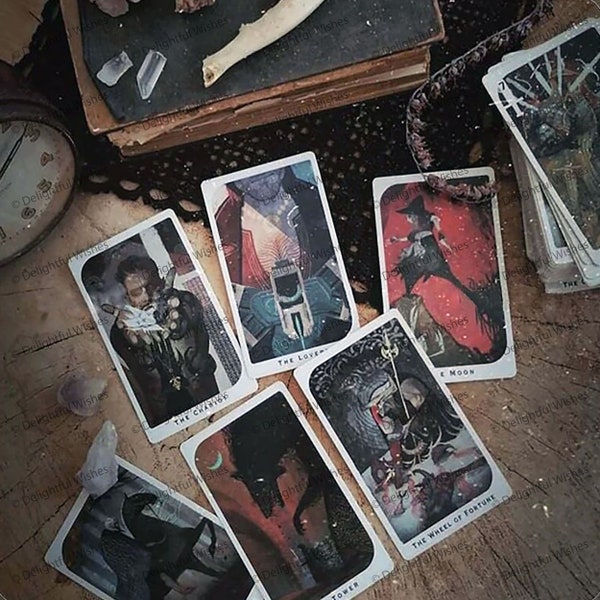 MAY DAY SALE - Rare Authentic Dragon Age Inquisition Tarot Card Deck BioWare | Dragon Age Pin | Dragon Age Art | Dreadwolf