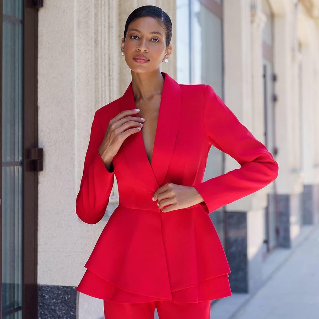 Traje Rojo Zara Trajes Pantalon Mujer Zara Conjunto Chaleco Y