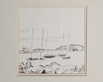 original work - Anchorages, Gulf of Morbihan