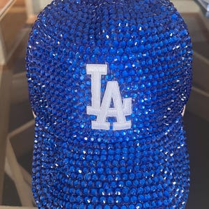 Custom Full rhinestone baseball cap, adjustable hat, MLB, NFL, NBA, College Team