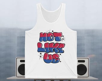 NOT LIKE US Women's Tank Top – Kendrick Lamar Diss Track, Hip-Hop Apparel