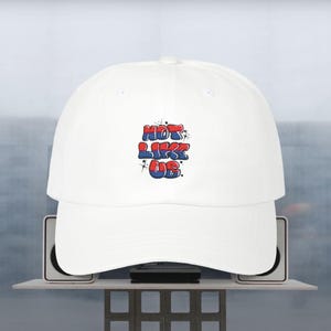 Kendrick Lamar NOT LIKE US Dad Cap - Embroidered Design Inspired by Iconic Music Video - Hip-Hop Tribute Hat