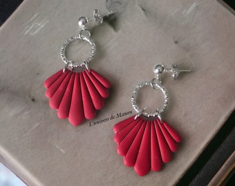 boucles d'oreilles artisanale