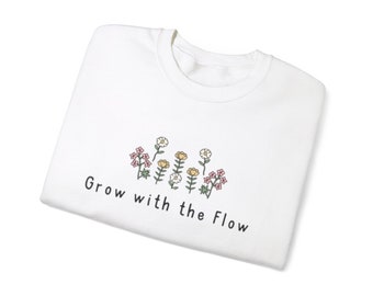 Grow with the Flow - Crewneck Sweatshirt