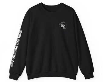Boundless Living crest logo Crewneck Sweatshirt | minimalist pullover
