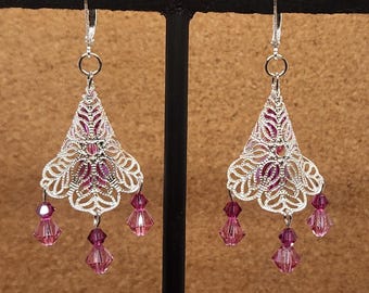 Gorgeous Glinda-Inspired Earrings for a Magical Look, Unique Wicked Earrings