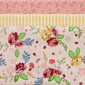 Melody fabric by Beverly McCullough for Riley Blake designs.  Sold in 1/2 yd quantities. C15140, C15144, and C15146. JennysQuiltsShop