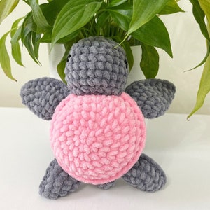 Crochet Turtle Pattern, Amigurumi Pattern, Crochet Sea Turtle, PDF Pattern, Plush Animal, Turtle Gift, PDF Pattern, Beginner Friendly