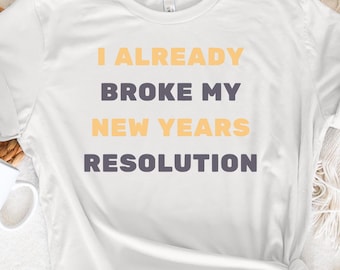 New Year's Resolution SVG PNG Bundle, Digital Download for Crafting & DIY Project