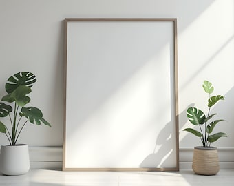 11 pieces of Minimalist Living Room Frame Mockups | Living Room Frame | Frame Mockup | Poster Frame | Interior Mockup | Boho Frame Mockup |
