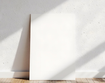 Mockup DIN A-poster | Kunstlijst voor aan de muur PSD | Sjabloon muurafdruk poster | Mockup Photoshop-papier | Leuke kunstdisplay