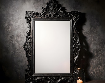 Mockup di cornice in legno antico / Espositore da parete rustico vintage in formato PSD / Mockup di cornice in formato PSD / Mockup di opera d'arte stampabile / Mockup di cornice per foto / Mockup