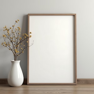 Poster Frame Mockup | Minimalist Mockup | Boho Mockup | Poster Frame Mockup | Frame Mockup | Single  Frame Mockup | Template Mockup | Frame