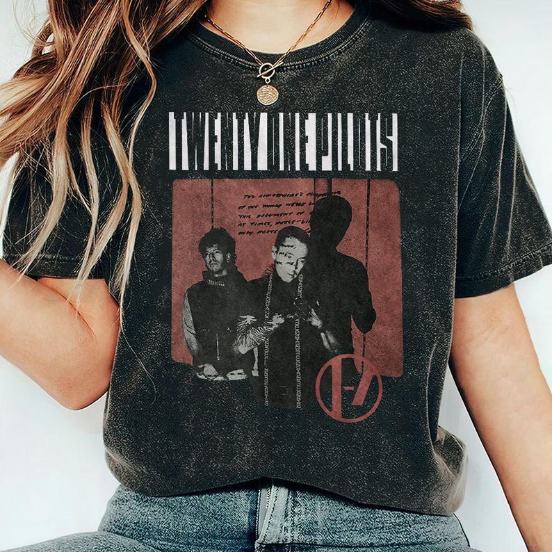 Twenty One Pilot Shirt, Music Band, Gift for Fans Unisex Shirt, Twenty