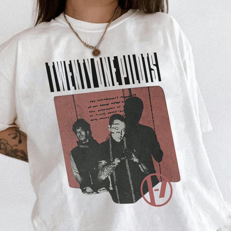 Twenty One Pilot Shirt, Music Band, Gift for Fans Unisex Shirt, Twenty