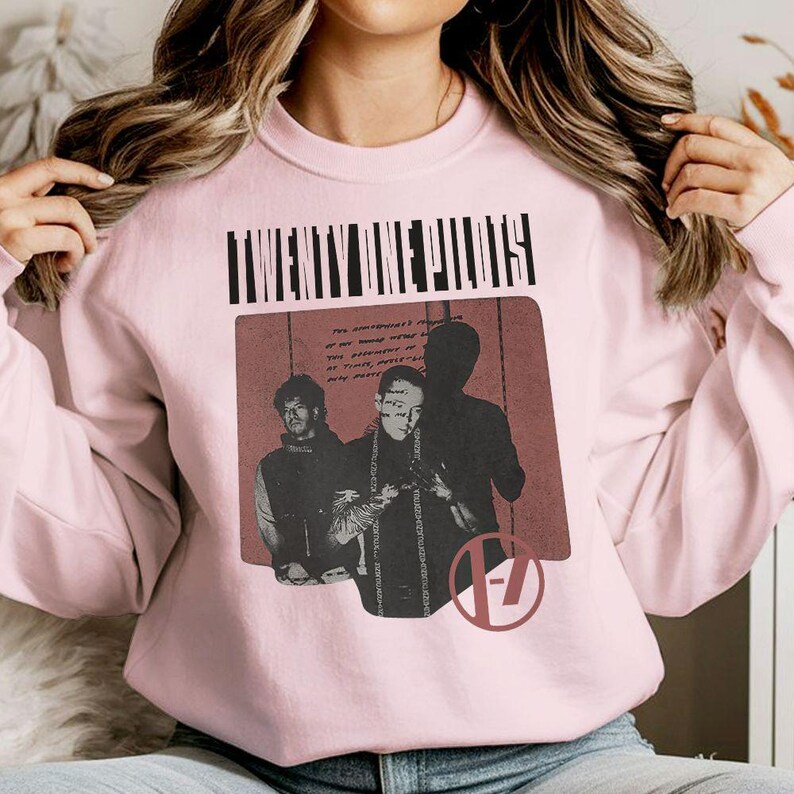 Twenty One Pilot Shirt, Music Band, Gift for Fans Unisex Shirt, Twenty