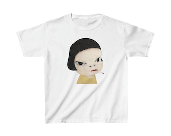 奈良美智 ガール No Means No グラフィック ベビー T シャツ 